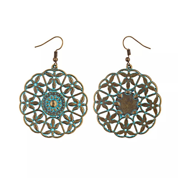 2for $28 Hollow Flower Style Earring - Picture 3 of 3